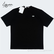 Short Sleeve Printed T Shirt for Men Cotton